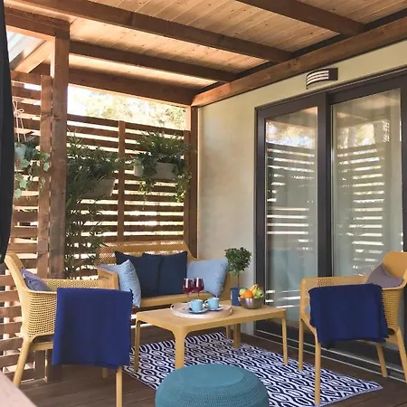 Mobile Ani With Large Terrace Campsite Biograd Na Moru